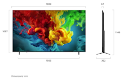 LG 85 tuumainen QNED82 4K TV (2026)