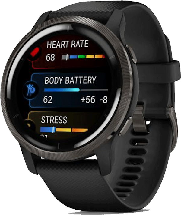 Garmin Venu 2 45 mm -GPS-älykello