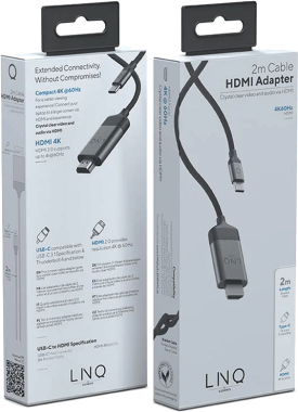LINQ 4K USB-C-HDMI -kaapeli