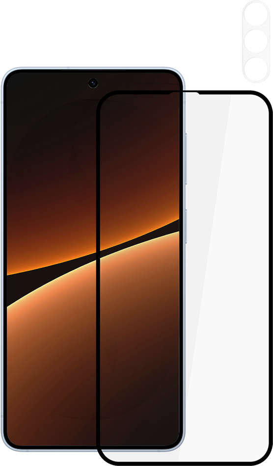 Kaarna Samsung Galaxy S26 -panssarilasi + kameralinssin suojalasi