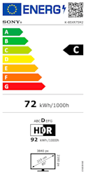 Sony Bravia 7 MK2 85 tuumainen True RGB Google TV