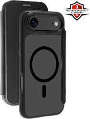 X2O Mag Wallet Apple iPhone Air -lompakkokotelo musta