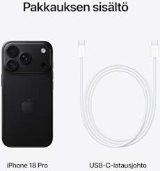 Apple iPhone 18 Pro 5G 2TB Musta