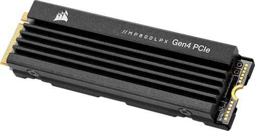 Corsair MP600 Pro LPX SSD tallennustila PS5 konsolille
