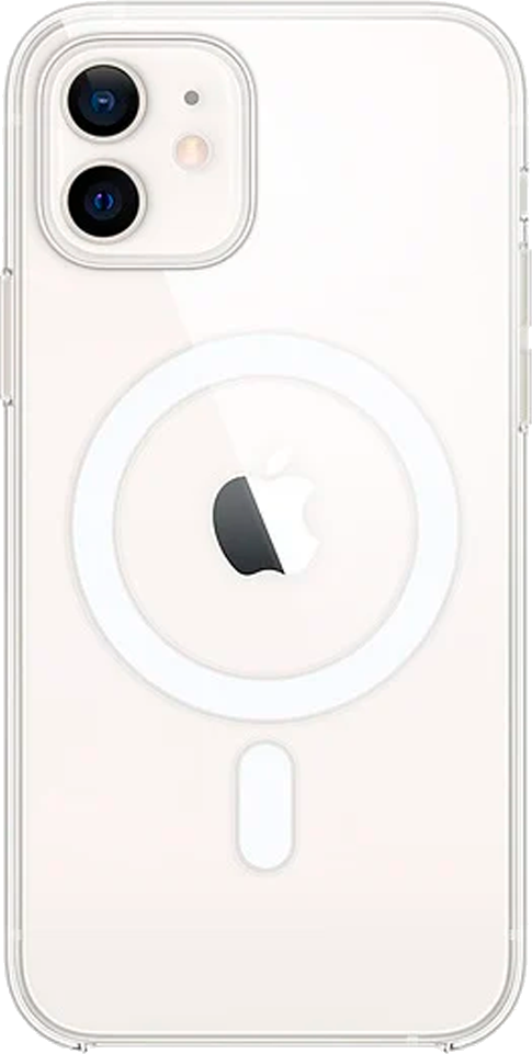 Apple iPhone 12/12 Pro kirkas silikonikuori MagSafe