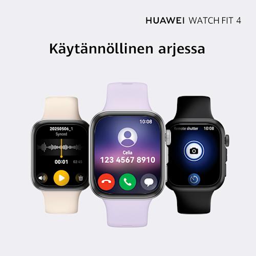 Huawei Watch Fit 4 Harmaa nylonranneke