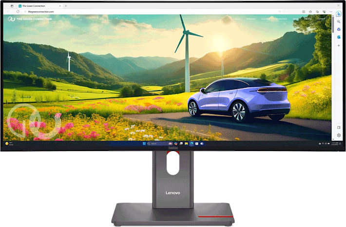 Lenovo ThinkVision 34 tuumainen P34WD-40 kaareva WQHD -näyttö