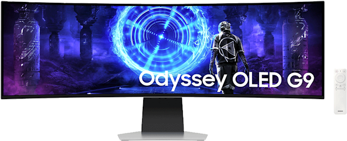 Samsung Odyssey G9 G95SD 49 tuumainen kaareva OLED pelinäyttö