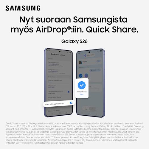 Samsung Galaxy S26+ 5G 512 Gt