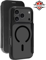 X2O Mag Wallet Apple iPhone 17 Pro Max -lompakkokotelo musta