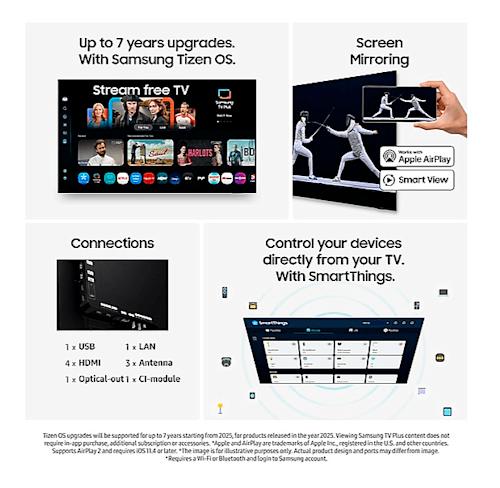 Samsung S90F 77 tuumainen OLED 4K TV (2025)