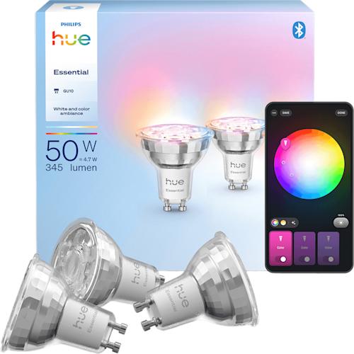 Philips Hue White and color ambiance Essential GU10 älykäs kohdelamppu 3 kpl