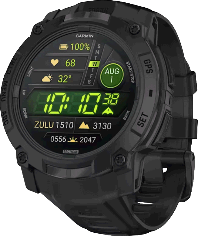 Garmin Instinct 3 -GPS-älykello 50 mm Tactical Edition