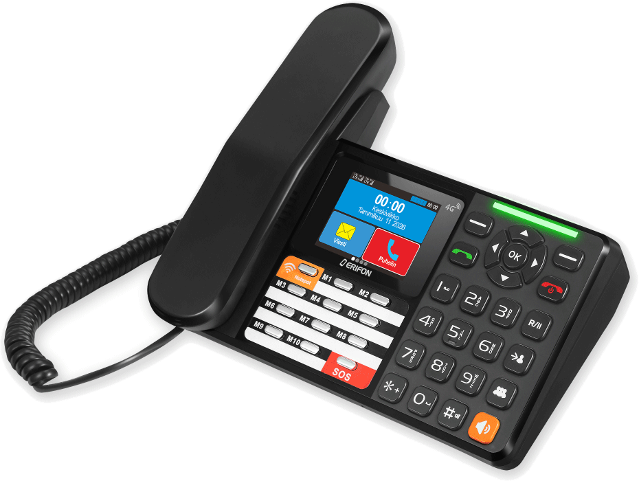 Erifon Duke Plus pöytä-GSM 4G