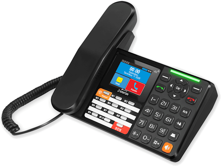 Erifon Duke Plus pöytä-GSM 4G musta