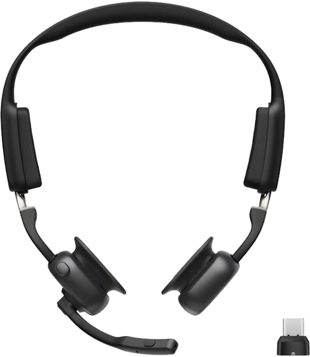 Shokz OpenMeet UC -langattomat luujohdekuulokkeet USB-C