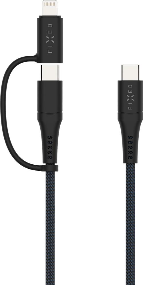 FIXED 2in1 Combo 60W USB-C/Lightning kaapeli 1,2 m
