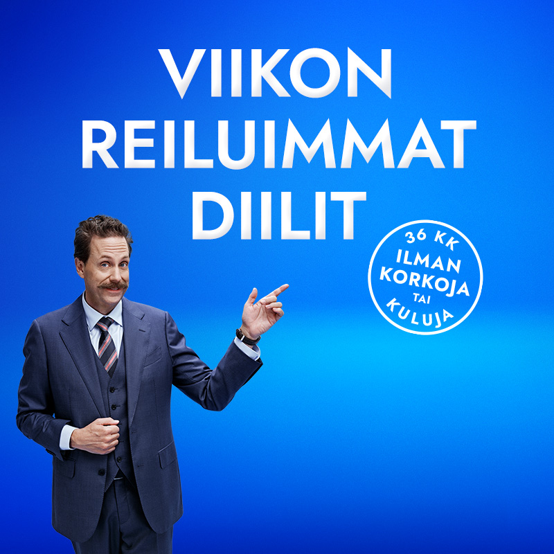 Katso parhaat laitekampanjat!