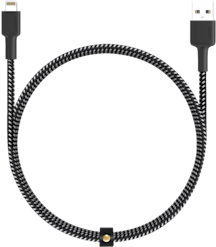 Aukey MFi Lightning-kaapeli punottu nylon