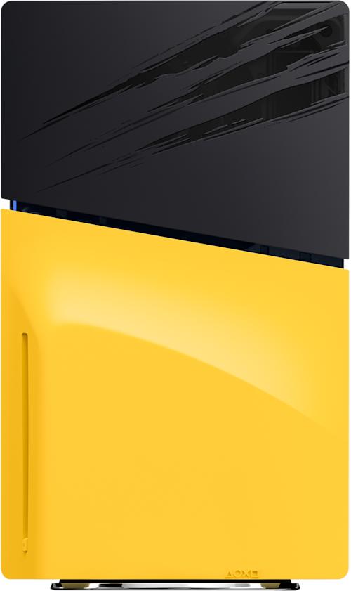 Sony PS5 Slim Marvels Wolverine Battle Yellow Limited Edition -konsolin kuoret