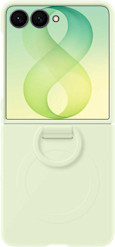 Samsung Galaxy Flip8 Silicone Ring Magnet -Qi2 suojakuori Minttu