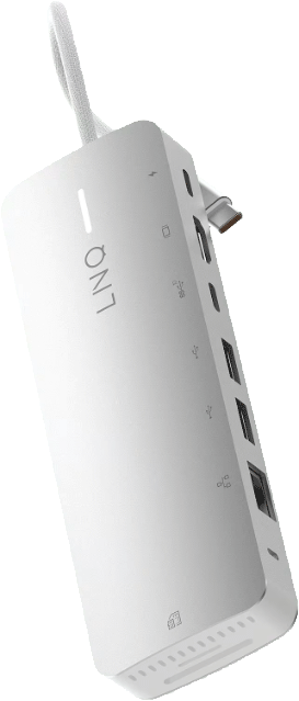 LINQ 9 in 1 PRO SSD 140W USB-C Multiport Hub -adapteri