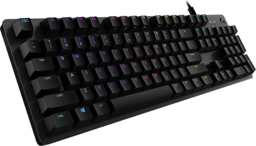 Logitech G512 Carbon Lightsync -pelinäppäimistö, GX Brown -kytkimet