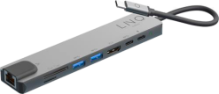 LINQ 8 in 1 USB-C MacBook Pro/Air Multiport Hub