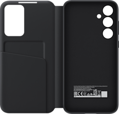 Samsung Galaxy A35 -suojakotelo Smart View Wallet Case Musta