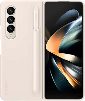 Samsung Galaxy Z Fold4 -suojakotelo + S-Pen Hiekka