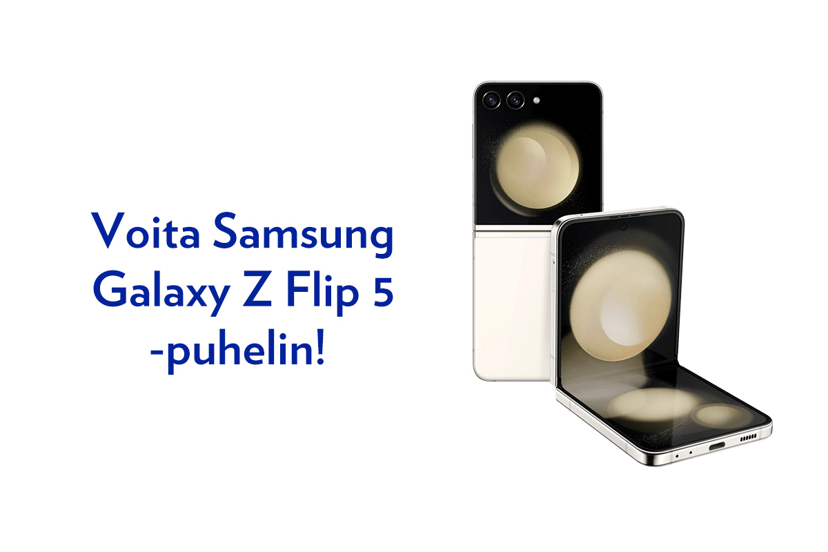 Voita Samsung Galaxy Z Flip 5 -puhelin
