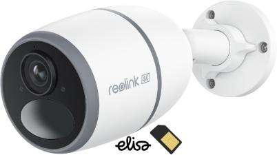 Reolink Go Series G340 akkukäyttöinen 8MP 4G-älykamera ulkokäyttöön (Go Ultra)