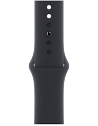 Apple Watch Sport Band -urheiluranneke 41 mm Keskiyönsininen