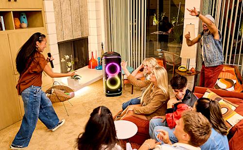 JBL Partybox 720 + 2 EasySing mikrofonia
