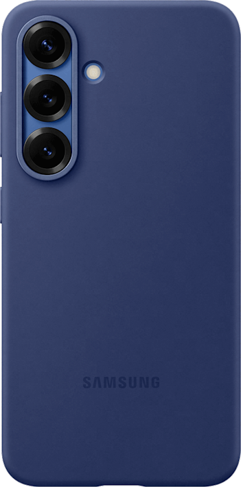 Samsung Galaxy S25 Silicone Case -suojakuori Sininen