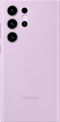 Samsung Galaxy S23 Ultra -suojakuori Silicone Cover Violetti