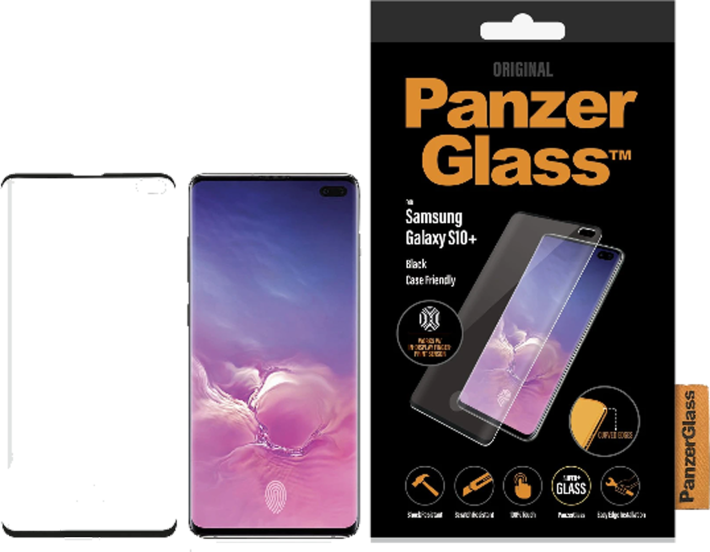 PanzerGlass Samsung Galaxy S10+ -näytönsuojalasi Case Friendly