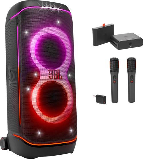 JBL Partybox 720 mikeillä + 2 x akku ja laturi