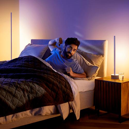 Philips Hue Signe gradient -lattiavalaisin Oak