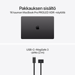 Apple MacBook Pro 16 (PROLED XDR) M5 Max 18-coreCPU/40-coreGPU/48GB/2TB/musta