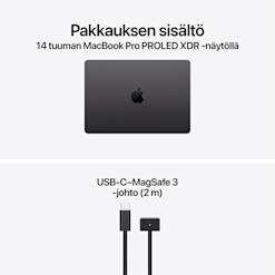 Apple MacBook Pro 14 (PROLED XDR) M5 Pro 15-coreCPU/16-coreGPU/24GB/1TB/musta