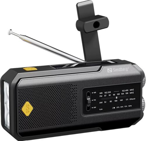Sandberg Survivor Radio All-in-1 2000 mAh varavirtalähde