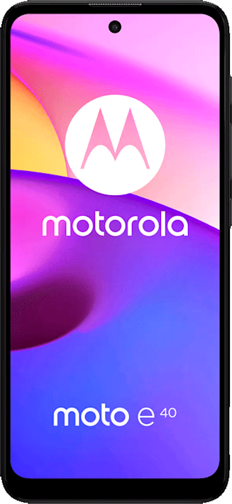 Motorola E40 4GB/64GB Carbon Gray