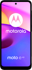 Motorola E40 4GB/64GB Carbon Gray