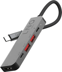 LINQ 5 in 1 PRO USB-C Multiport Hub -adapteri