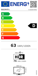 Sony Bravia 7 MK2 65 tuumainen True RGB Google TV