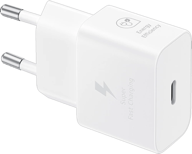 Samsung 25W USB-C -laturi Valkoinen