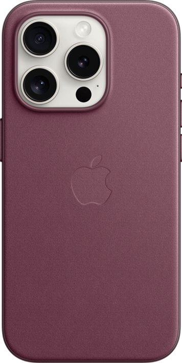 Apple iPhone 15 Pro Max FineWoven-kuori MagSafella mulperinpunainen