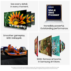 Samsung 55 tuumainen Neo QLED QN70F 4K Smart TV (2025)