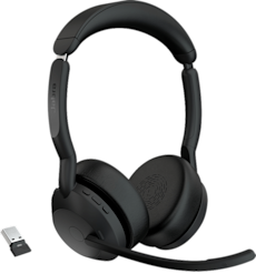 Jabra Evolve2 55 Link380a UC Stereo -langattomat kuulokkeet